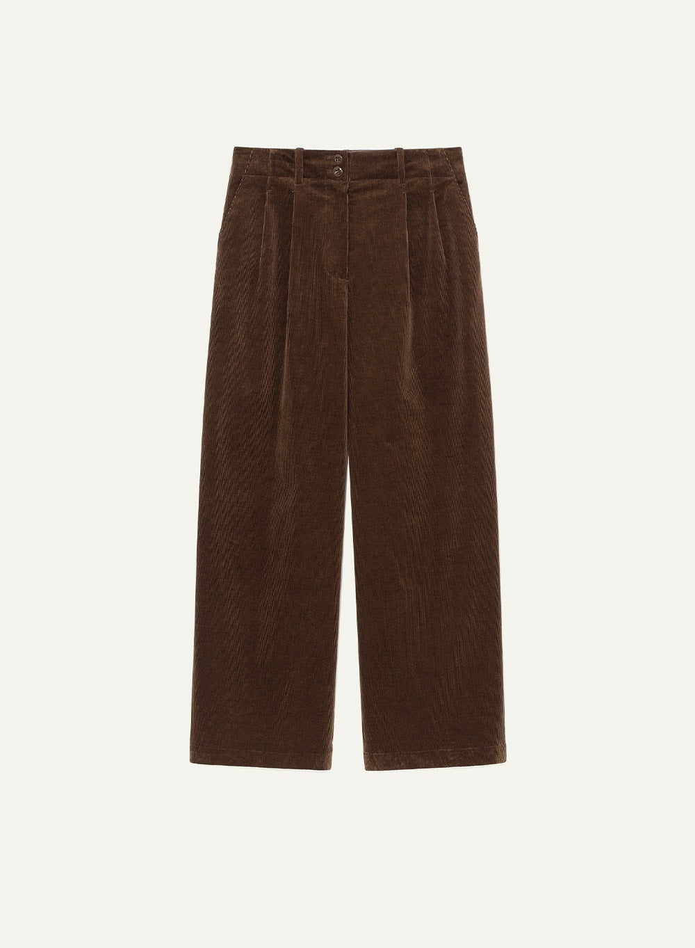 Kindersalmon Corduroy Pants Bear Brown