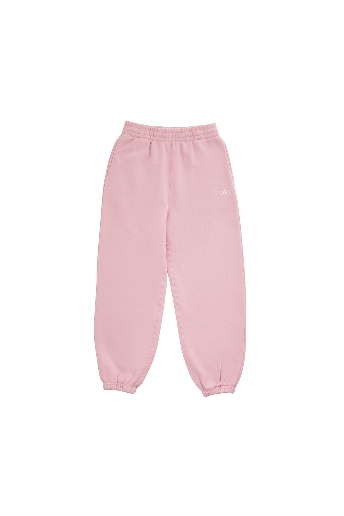 EMIS Essential Heavy Sweat Pants-Pink
