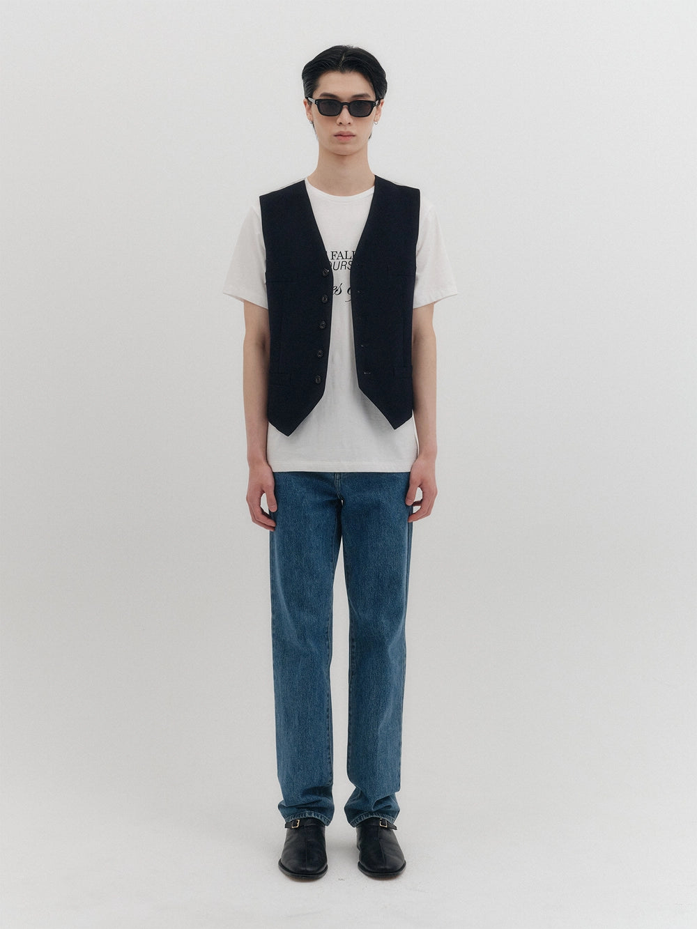 EENK Tailored Vest - Navy