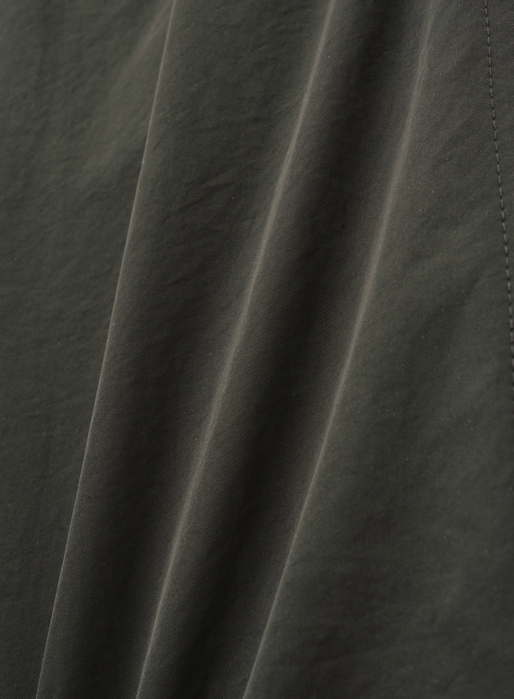 [satur] Wide String Cargo Pants - Charcoal