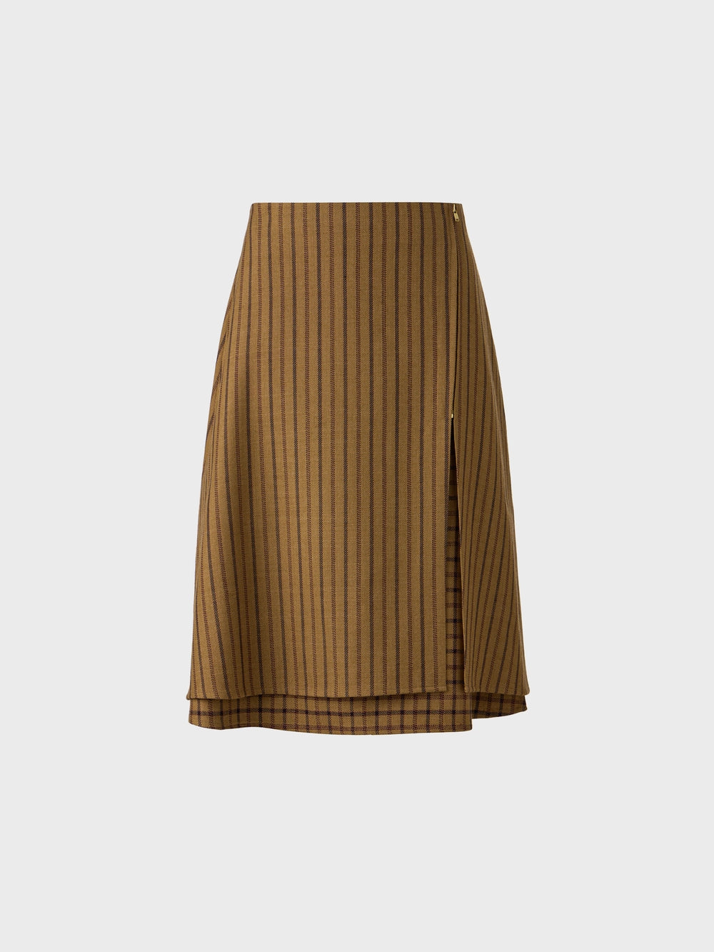 EENK Flared Midi Skirt - Camel