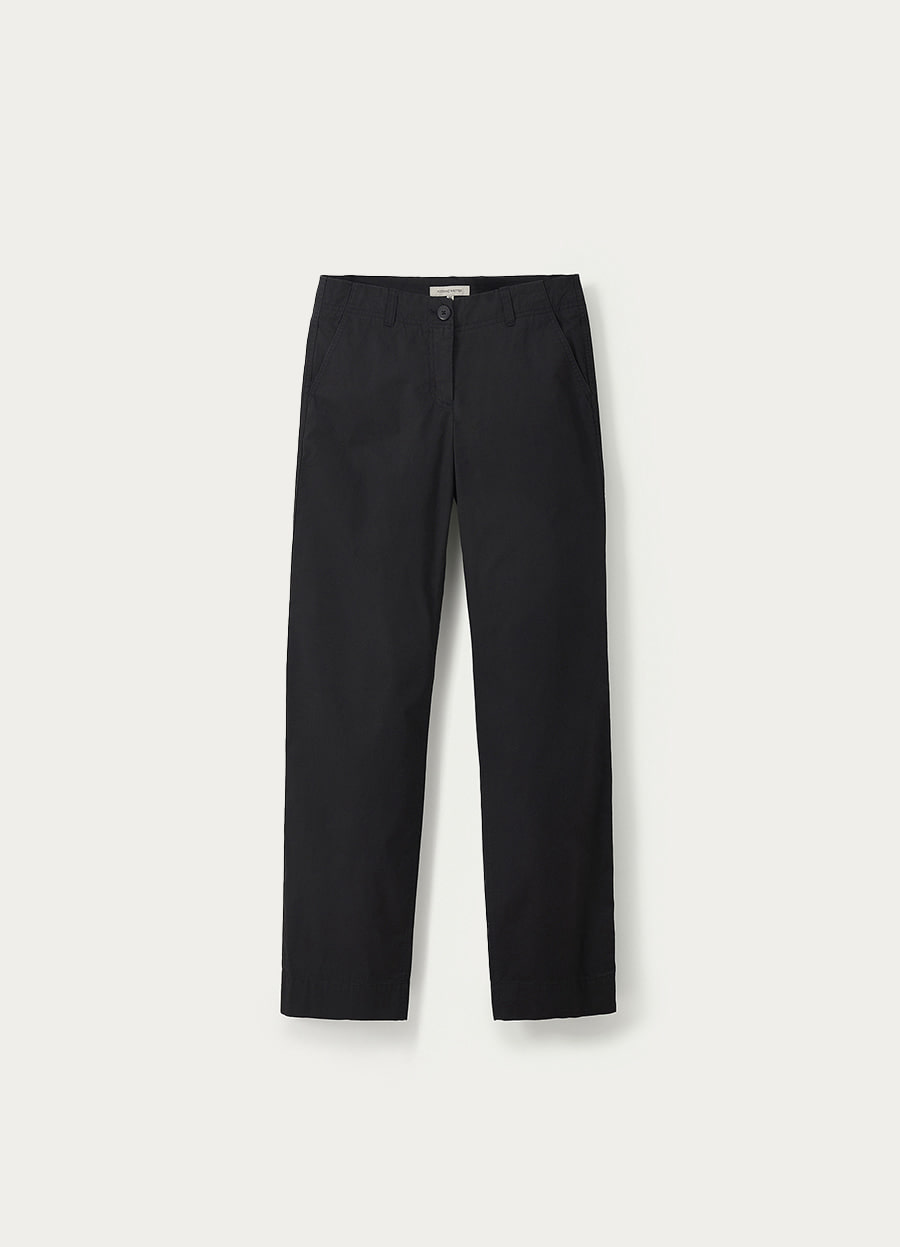 Nothing Written Relaxed low-rise pants (Black)