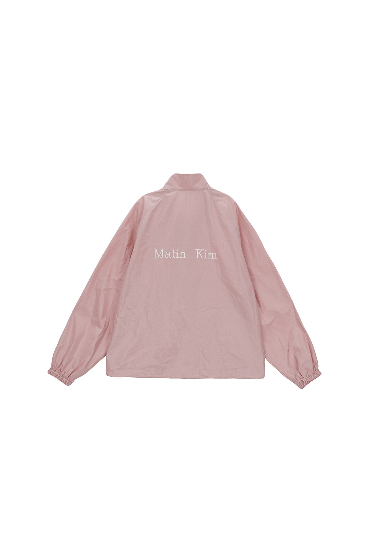 Matinkim Matin Kim Logo Coating Jumper IN Pink
