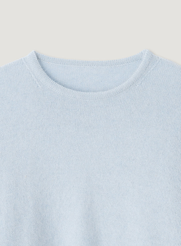 Mango Maniplease Ainee Angora Knit Pure Blue