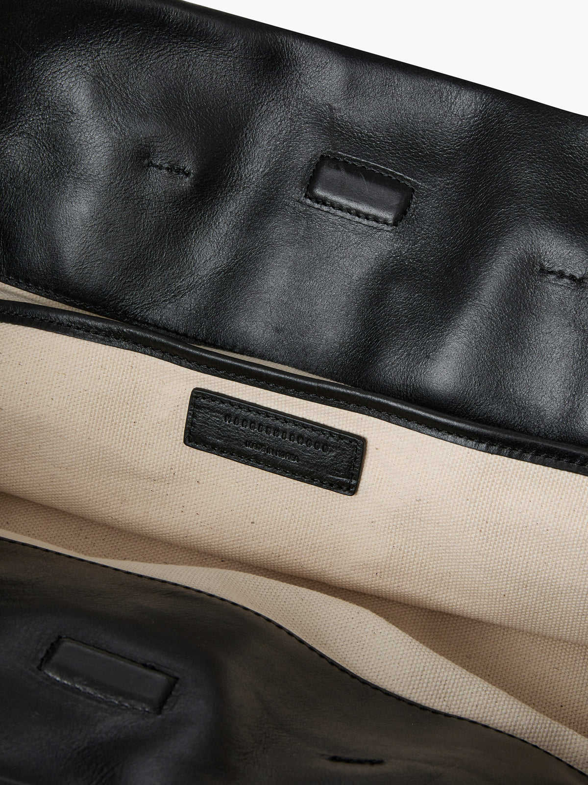 Margesherwood Soft Grandma Layered Bag black naked