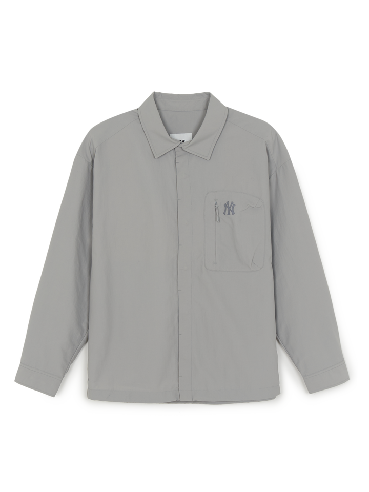 MLB Korea Gorpcore Light Weight Cotton Touch Long Sleeves Shirts
