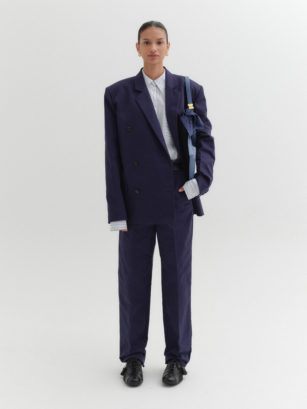 EENK Classic Double Jacket - Navy