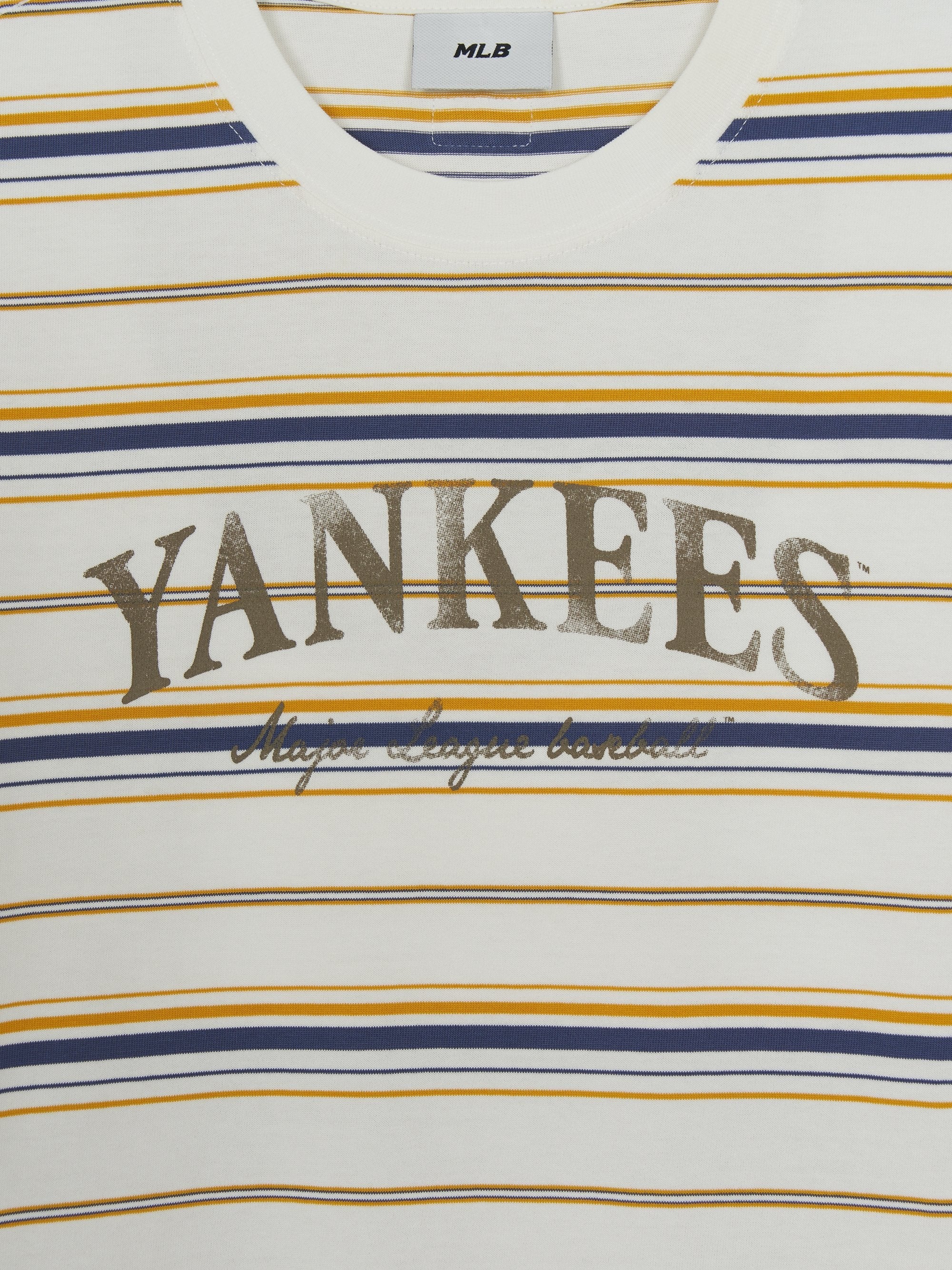 MLB Korea Sportive Stripe T-shirt