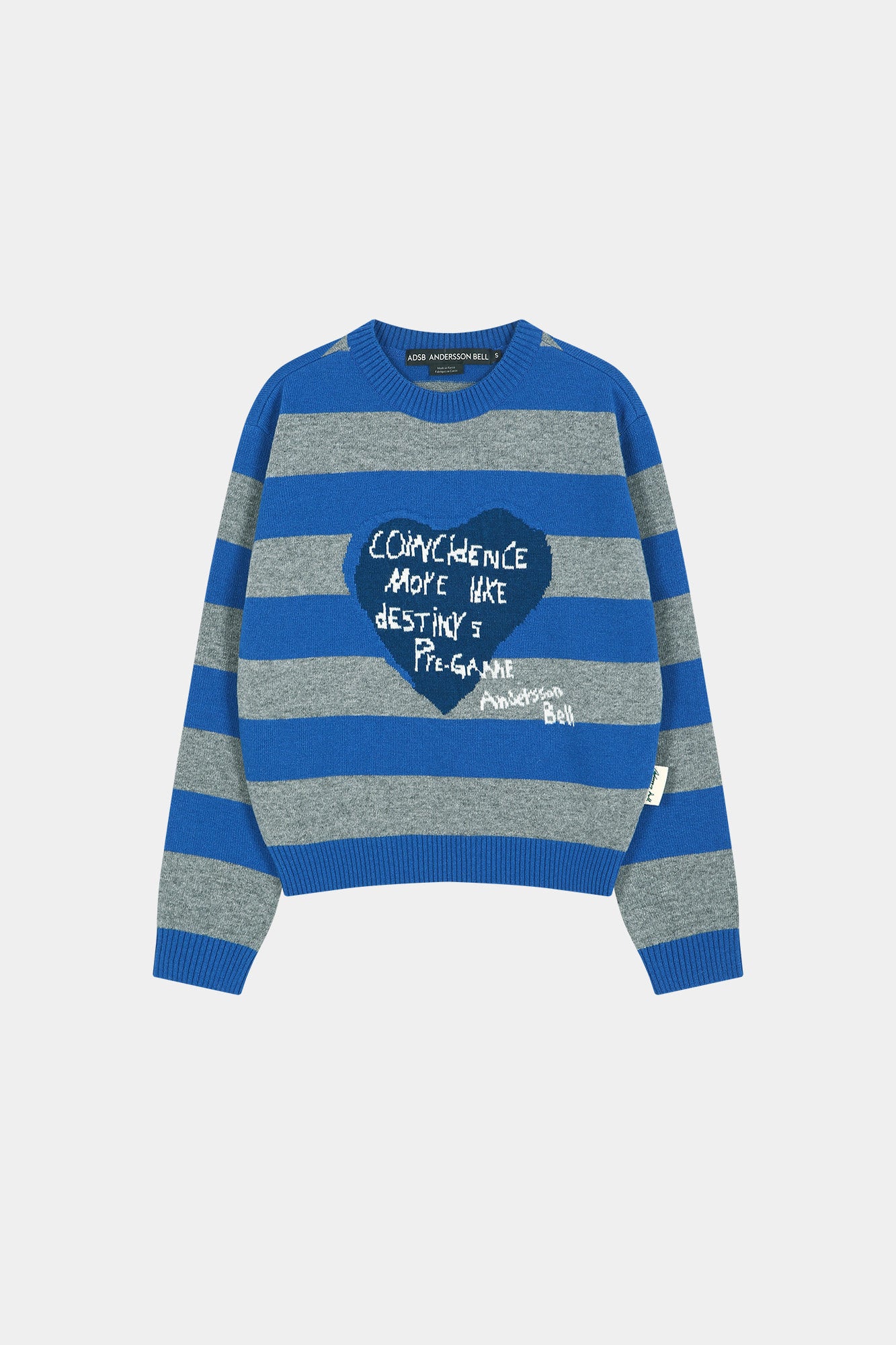 Andersson Bell 26 Girl'S Heart Message Crew-Neck Sweater