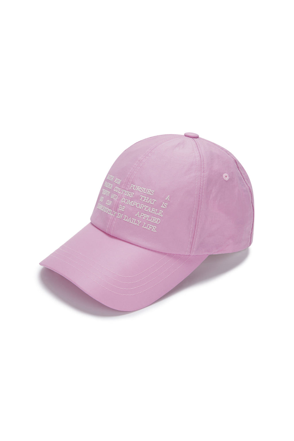 [matinkim] CRISP HERITAGE BALL CAP IN PINK