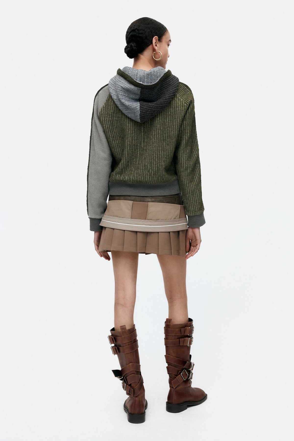 Andersson Bell Inside Out Pleats Skirt