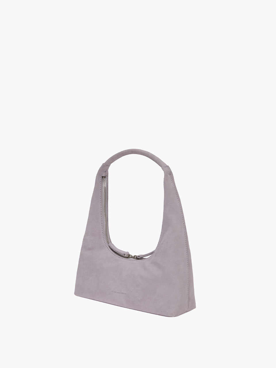 Margesherwood Hobo Shoulder lavender grey suede