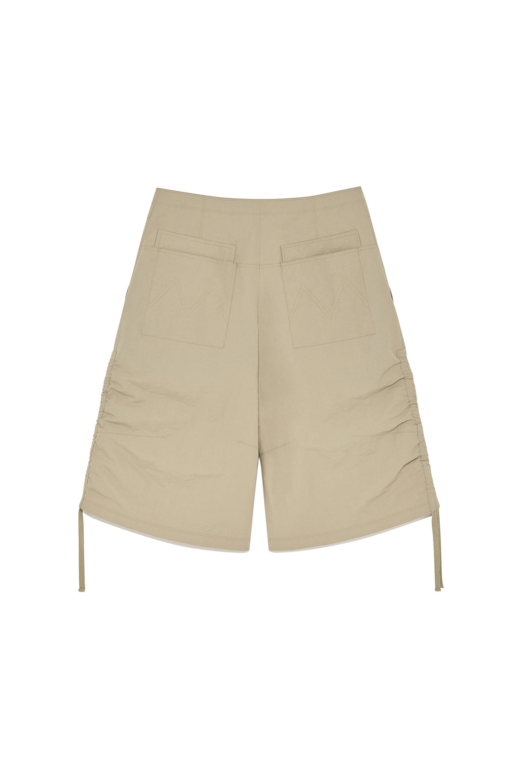 Matinkim Nylon String Half Pants IN Beige