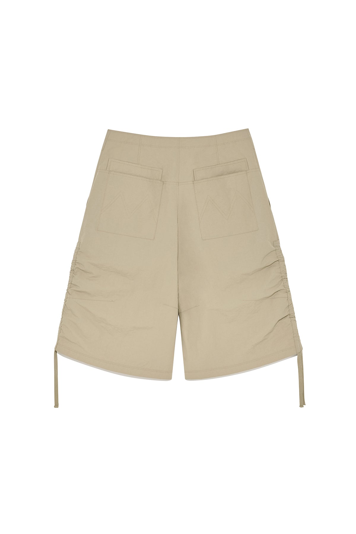 Matinkim Nylon String Half Pants IN Beige