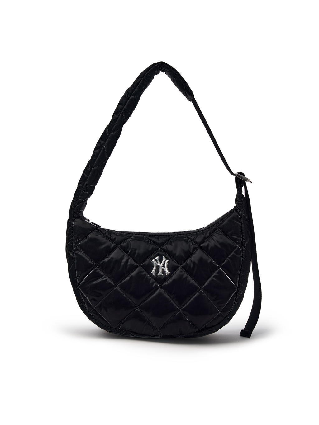 MLB Korea Curve Padding Hobo Bag
