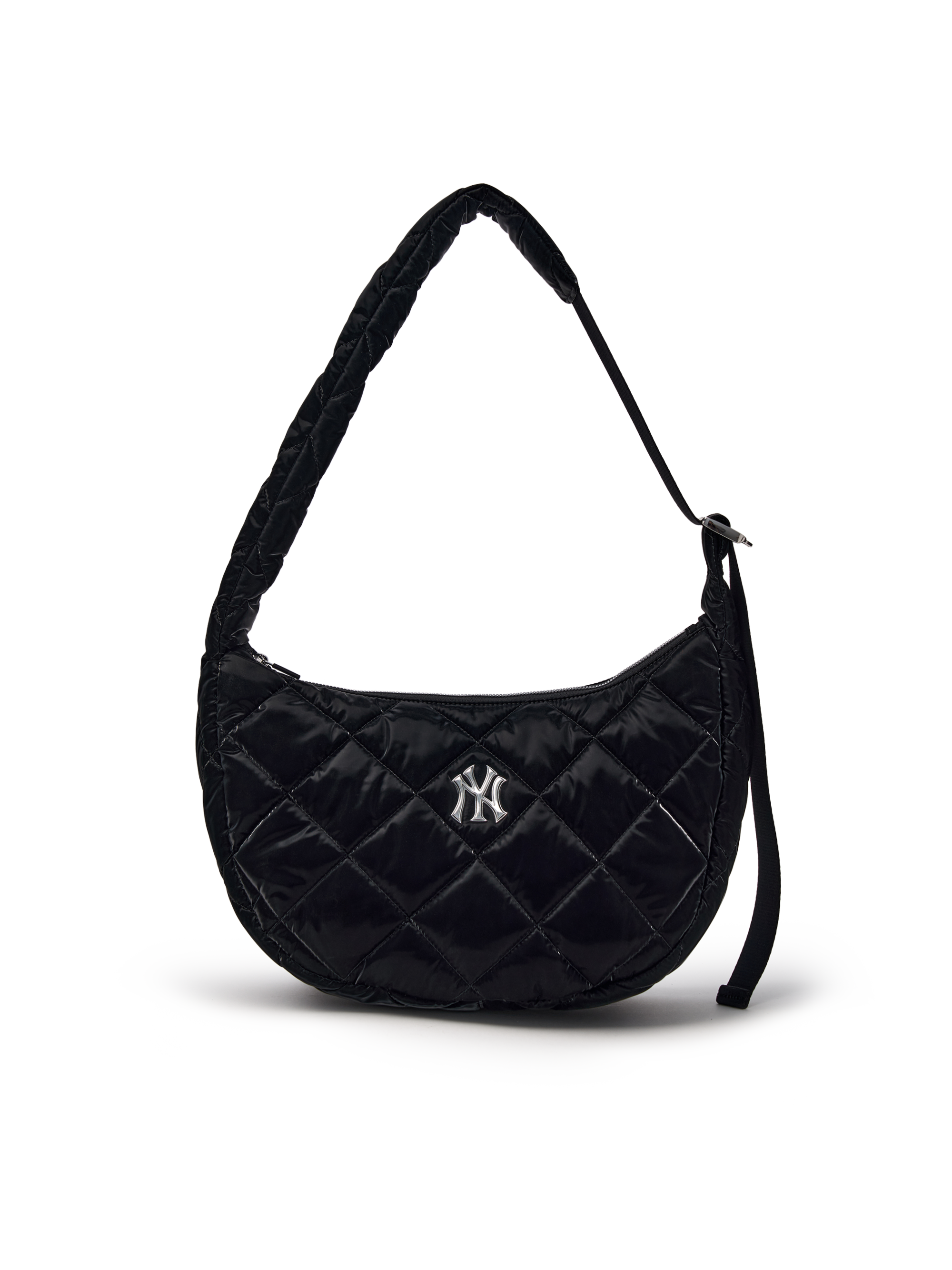 MLB Korea Curve Padding Hobo Bag