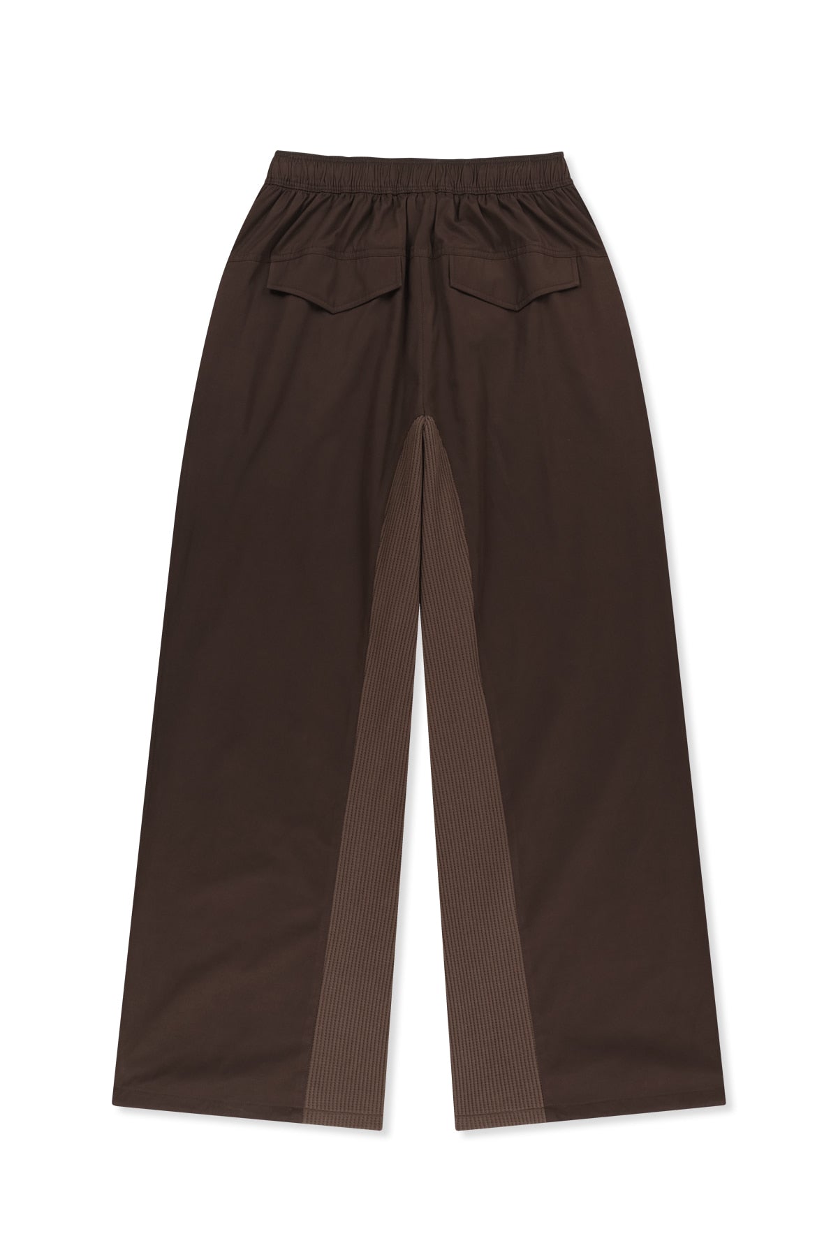 Matinkim Waffle Color Block Track Pants IN Brown