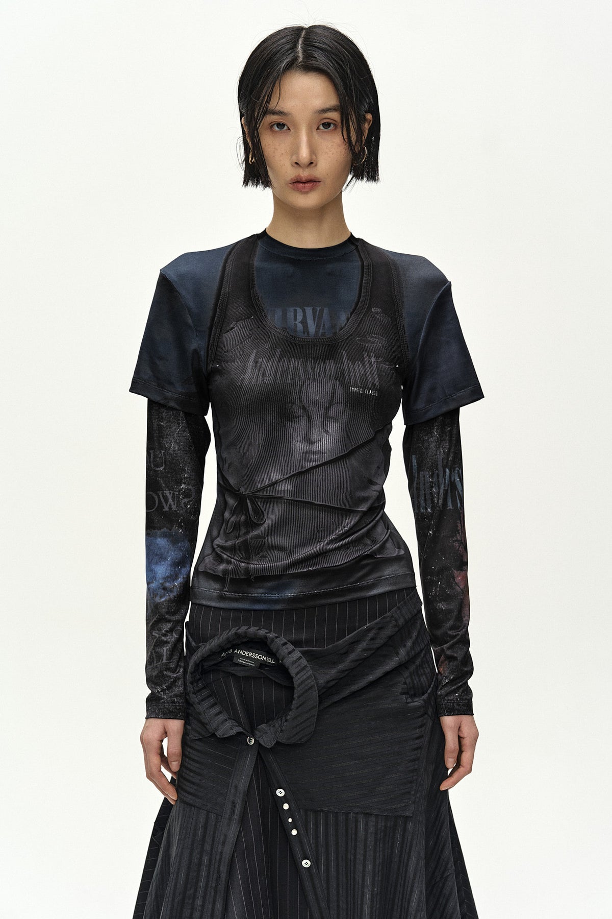 Andersson Bell Rock Archive Layered T-Shirt