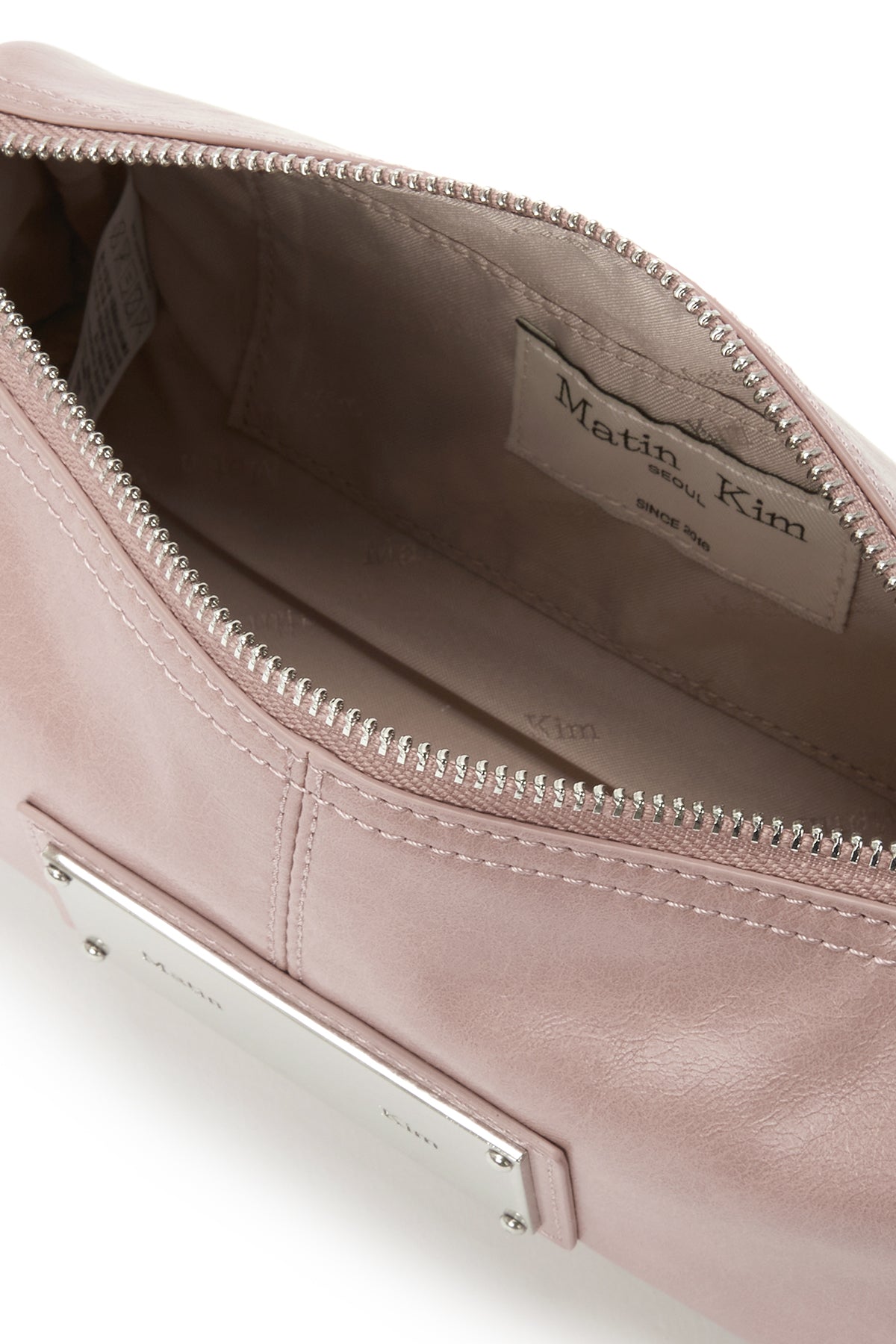 [matinkim] BUCKLE STRAP TWO WAY MINI BAG IN PINK