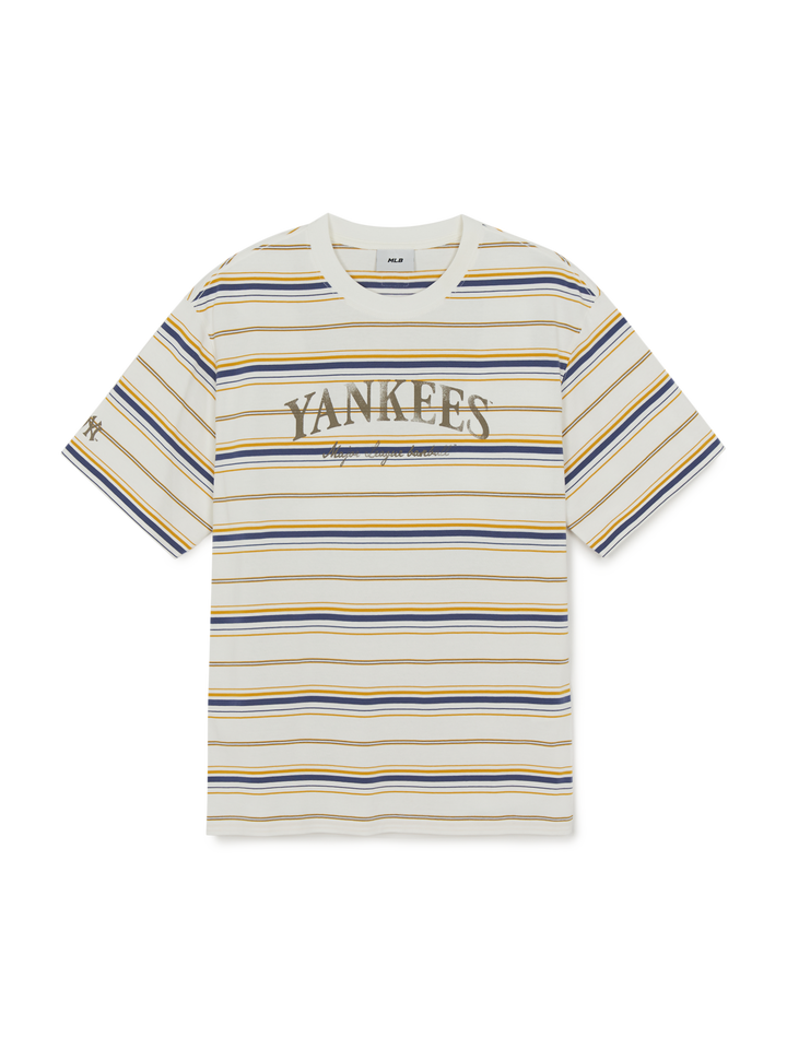 MLB Korea Sportive Stripe T-shirt