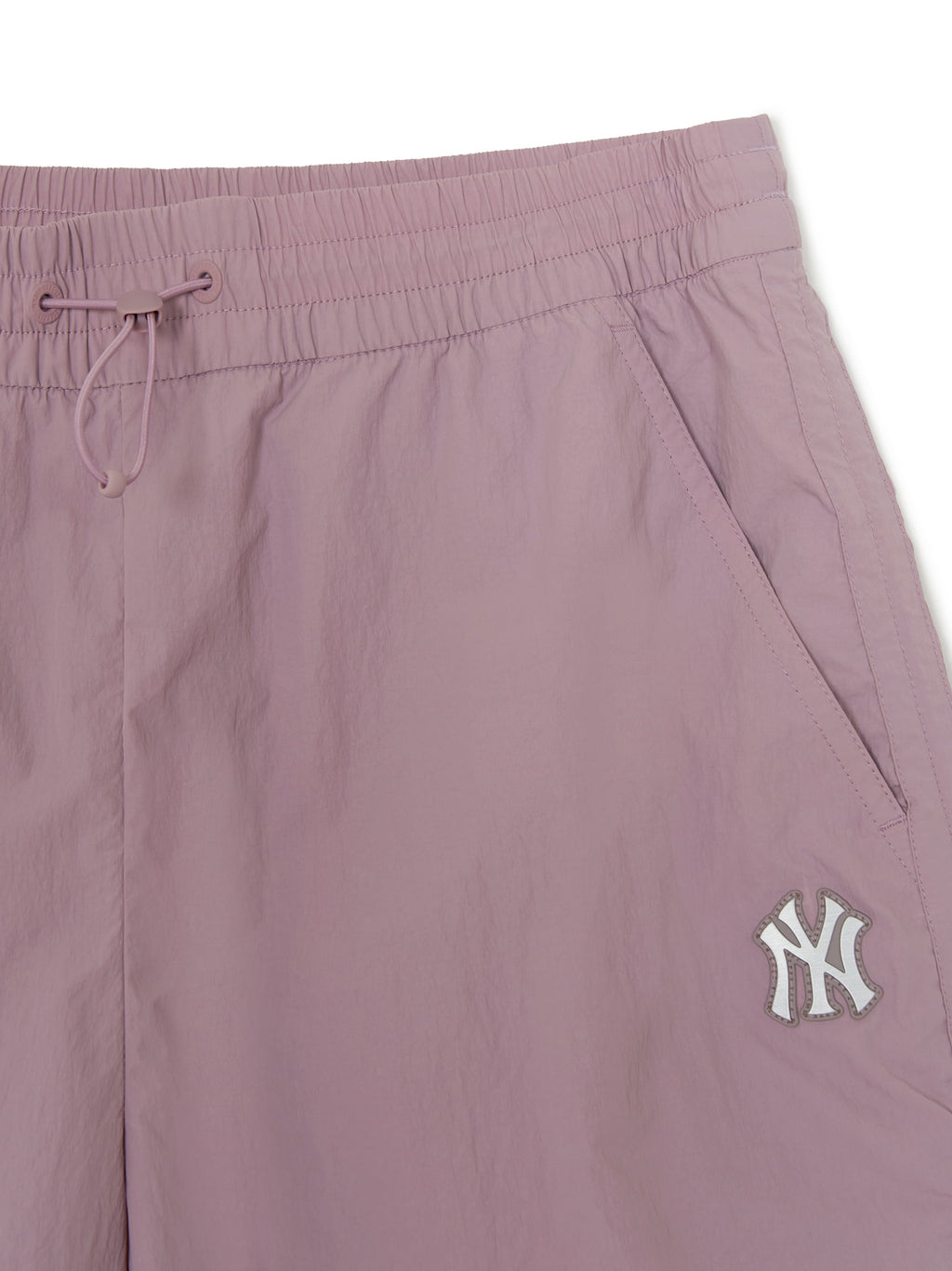 MLB Korea Women's Gorpcore Glossy Shirring 6in Shorts