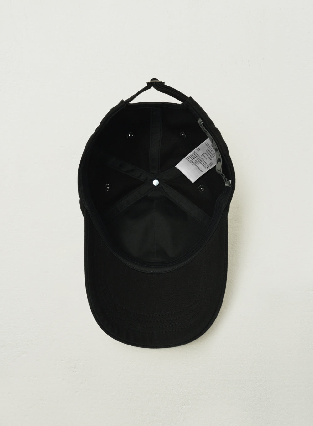 [satur] Classic Small Logo Ball Cap - Black