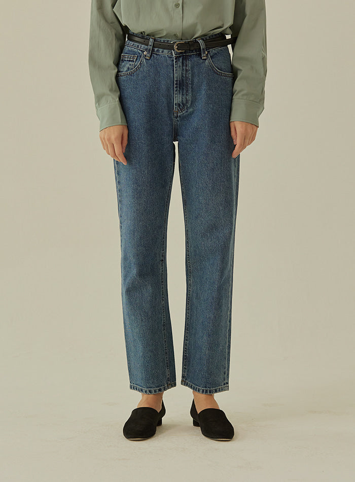 Mango Maniplease Fluid Jeans (Blue)