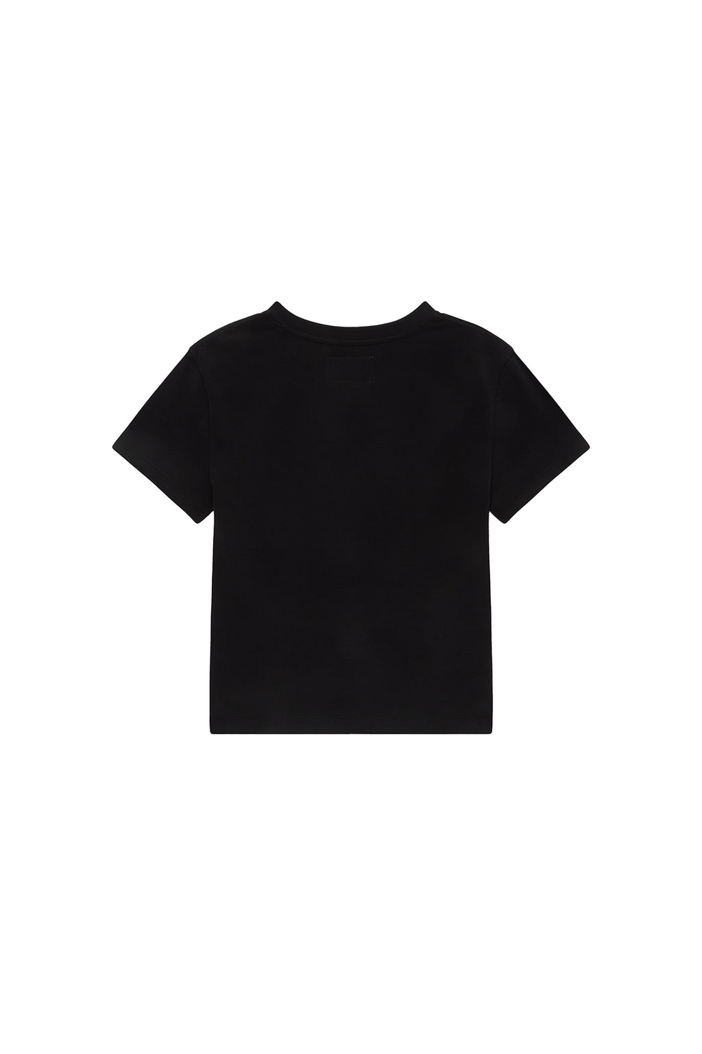 [matinkim] KITSCH PRINTING CROP TOP IN BLACK