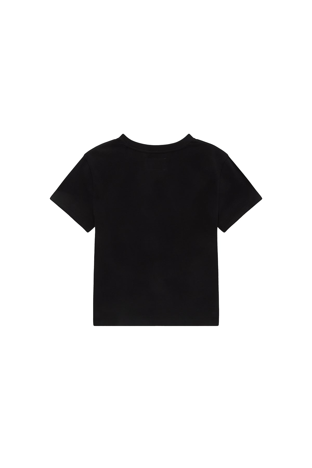 [matinkim] KITSCH PRINTING CROP TOP IN BLACK