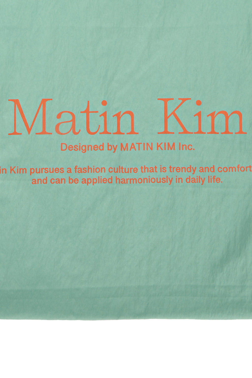 [matinkim] MATIN POPPIN ECOBAG IN MINT