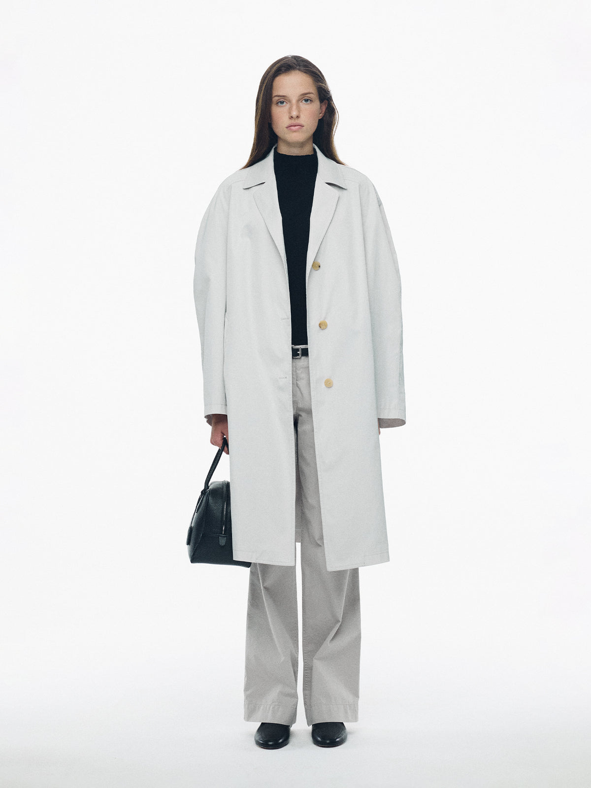 Nothing Written Ferro single trench (Cream, W)