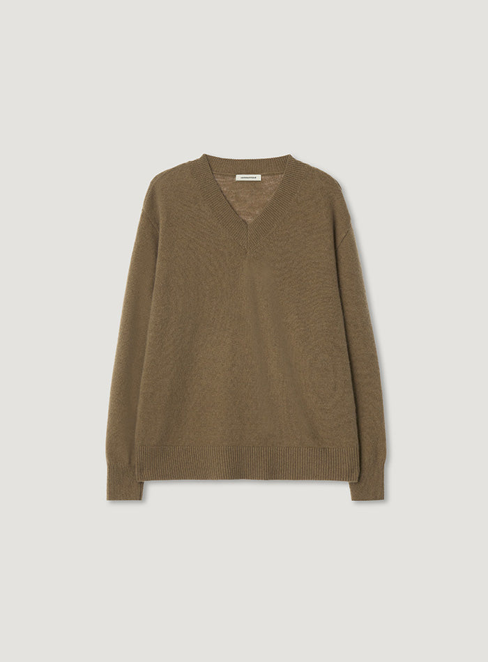 Mango Maniplease Mark V Raccoon Knit Camel