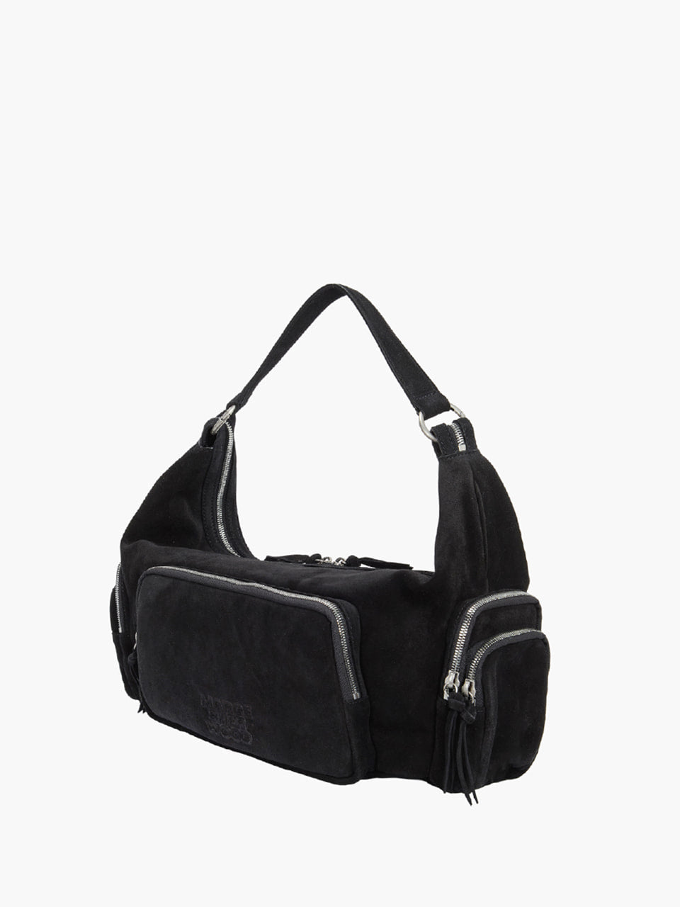 Margesherwood City Hobo EW black suede