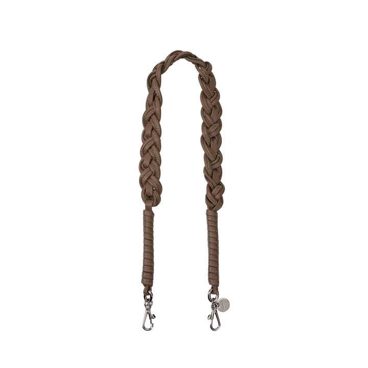 Vunque Twist Leather Strap Khaki Beige