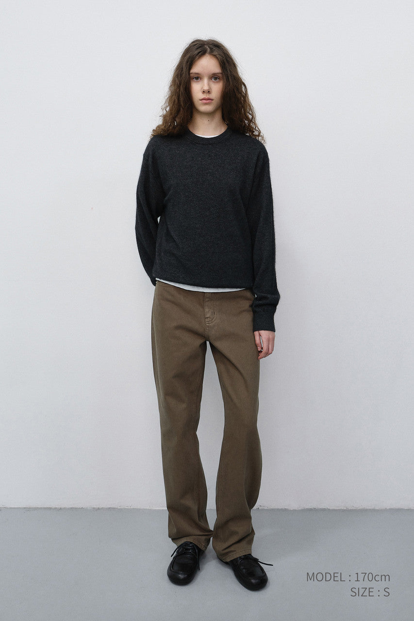 Dunst Essential Straight Colored Jeans Beige