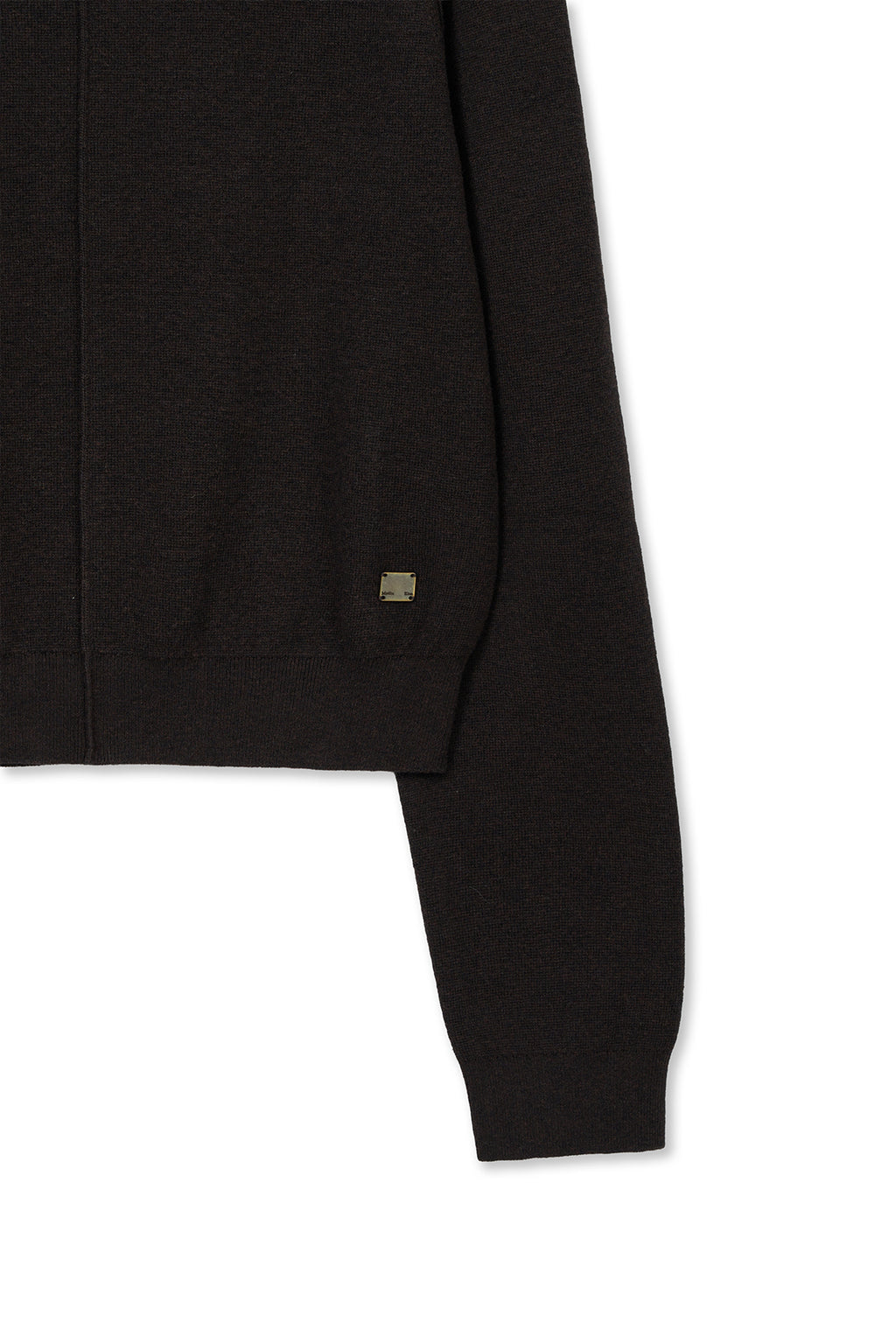 Matinkim Raglan Sleeve Knit Pullover IN Dark Brown