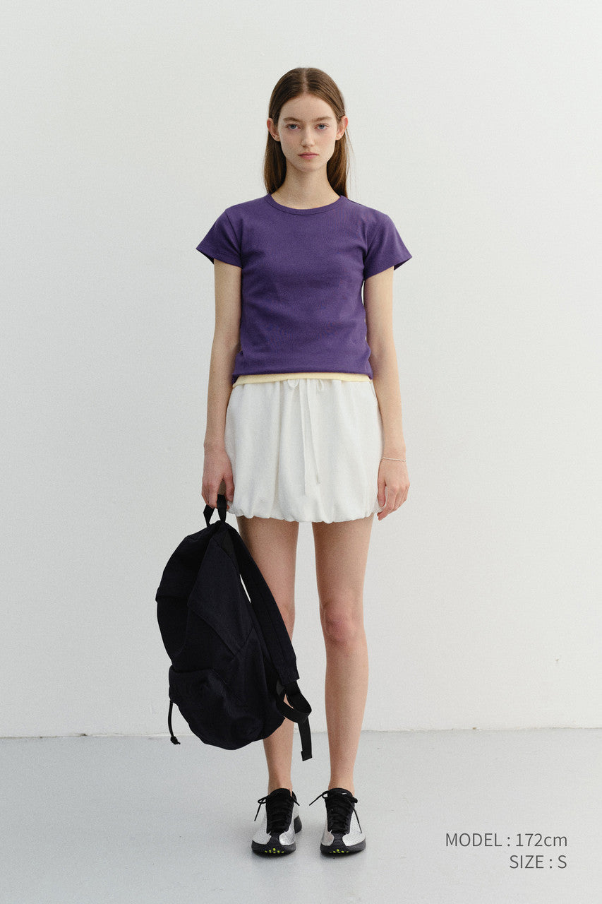 Dunst Essential T-Shirt Plum