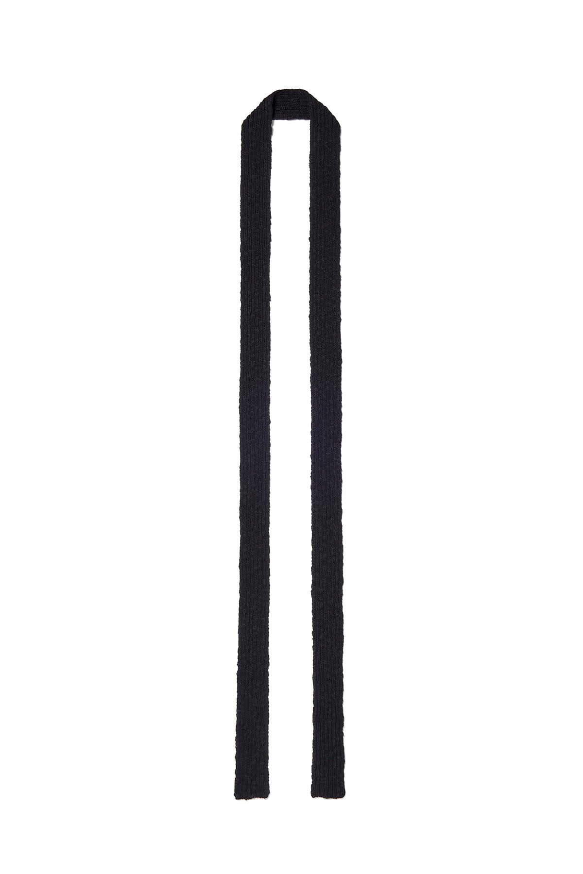 Matinkim String Layered Two Way Muffler IN Black