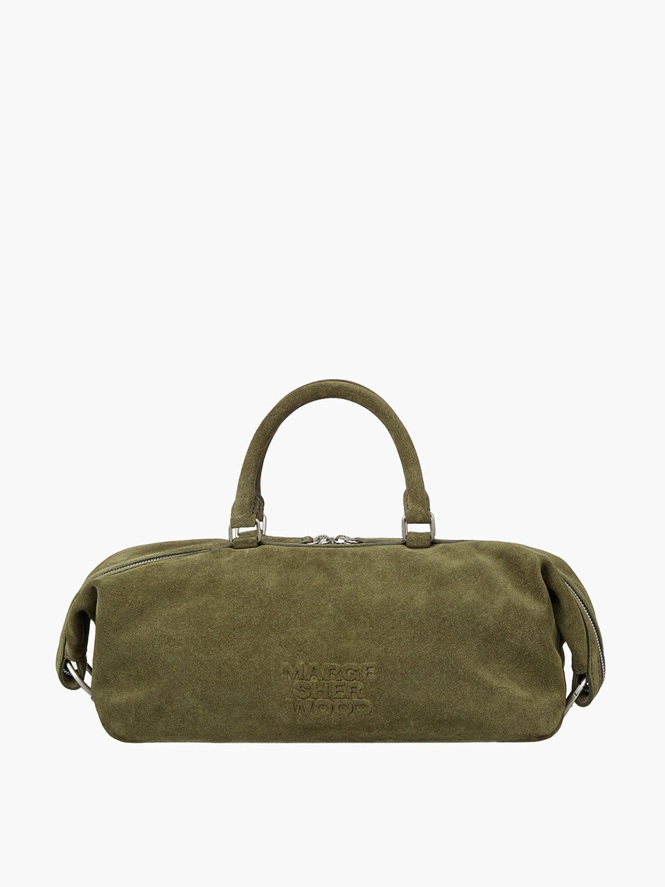 Margesherwood Dumpling EW Tote dark olive suede