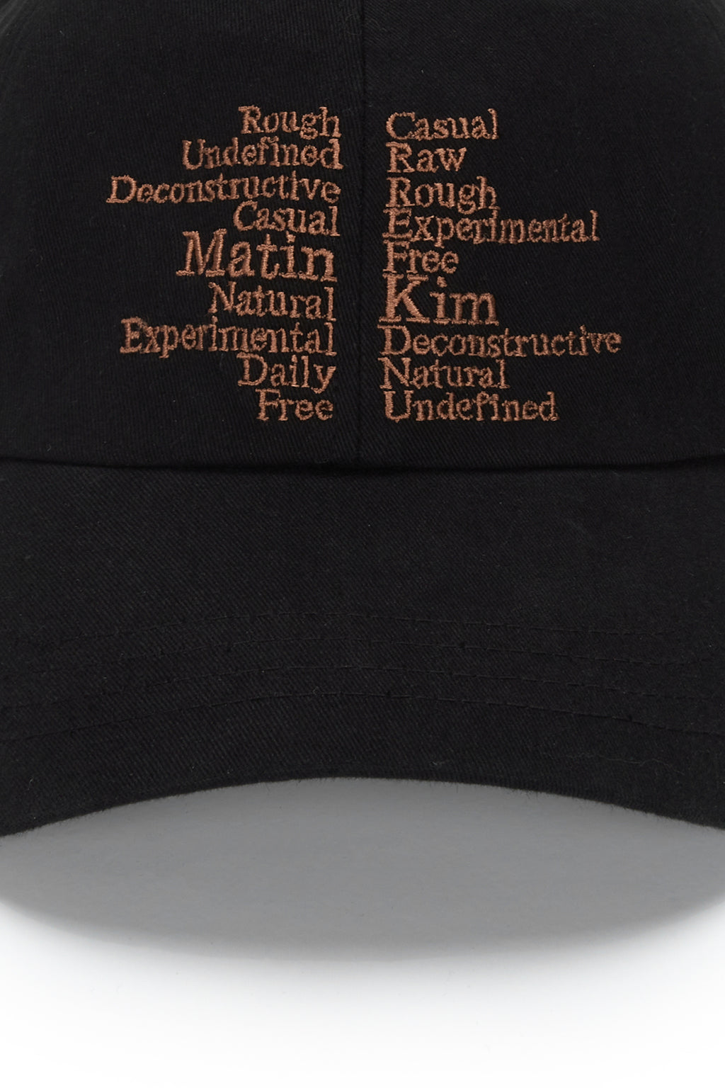 Matinkim Keyword Lettering Ball Cap IN Black