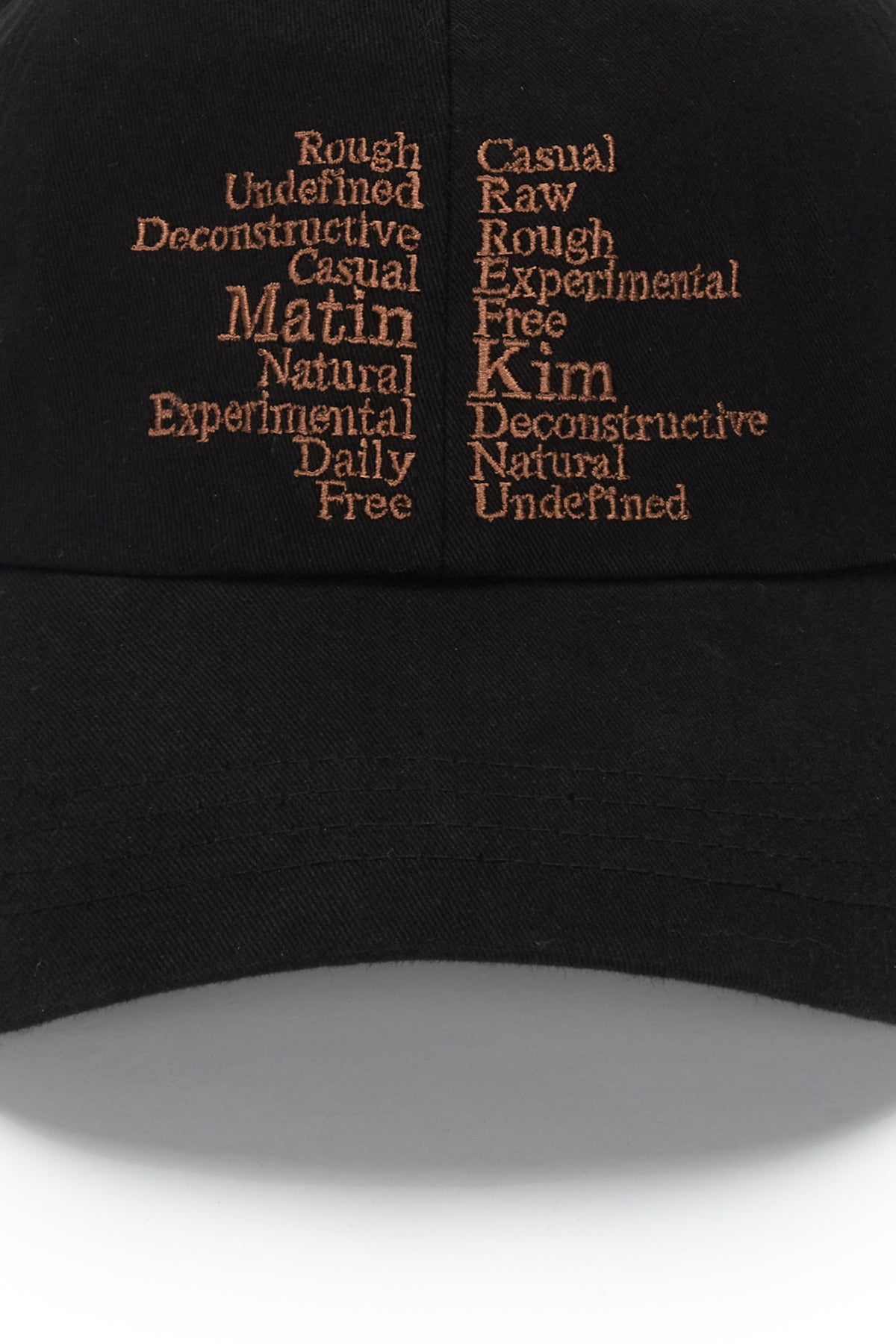 Matinkim Keyword Lettering Ball Cap IN Black