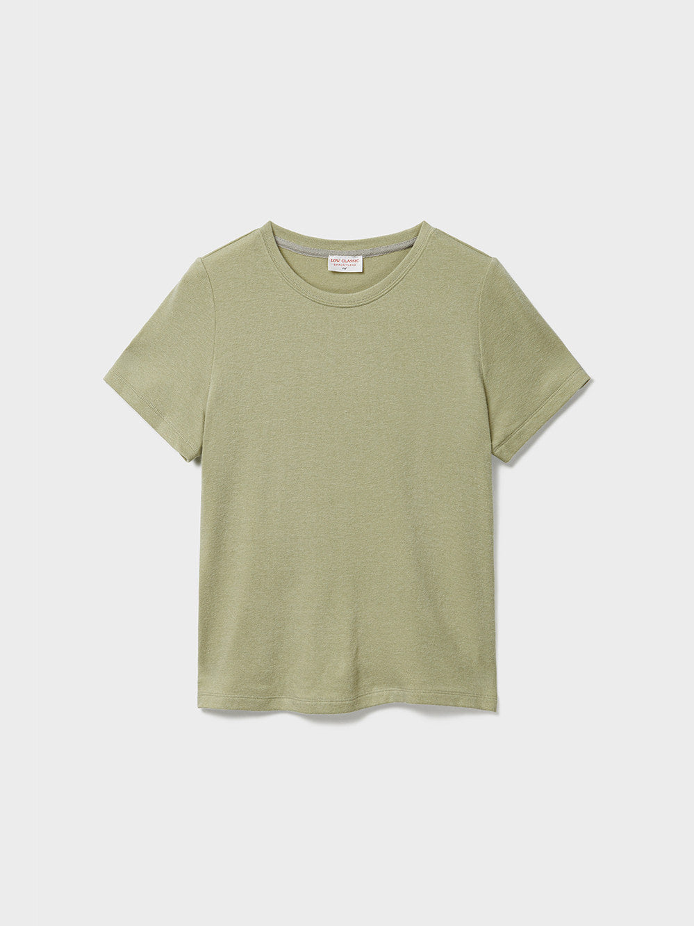 Low Classic Half Sleeve Wool Blend T-Shirts Mint