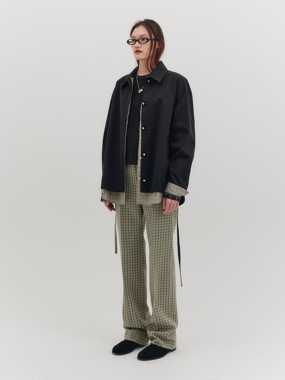 EENK Layered Jacket - Black