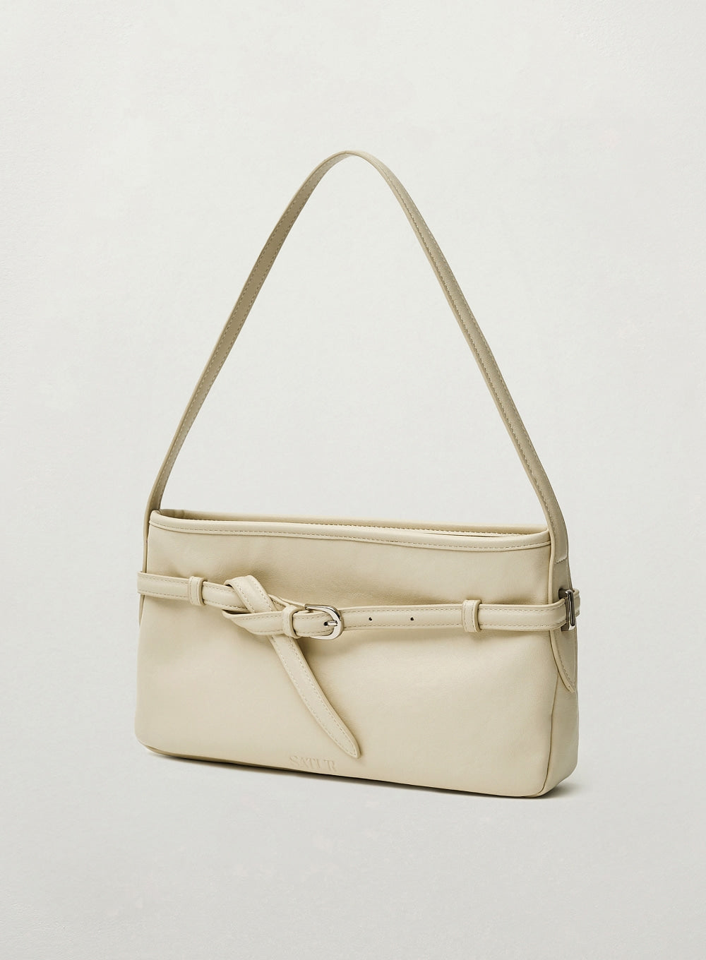 [satur] Belt Mini Shoulder Bag - Beige