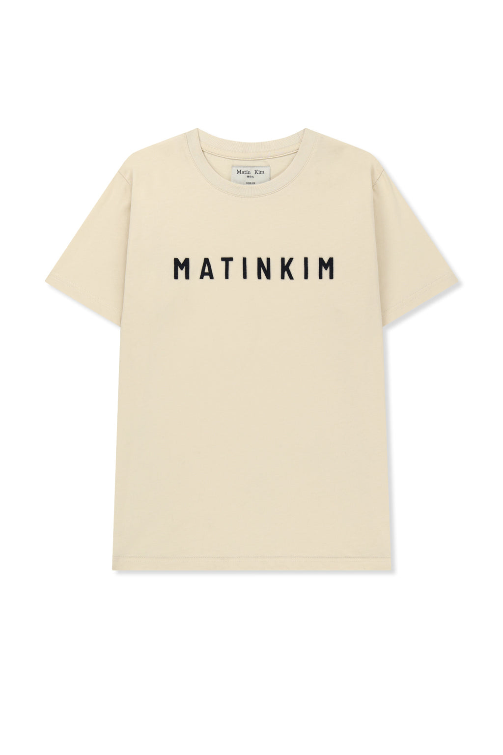 Matinkim Applique Felt Logo Top IN Cream