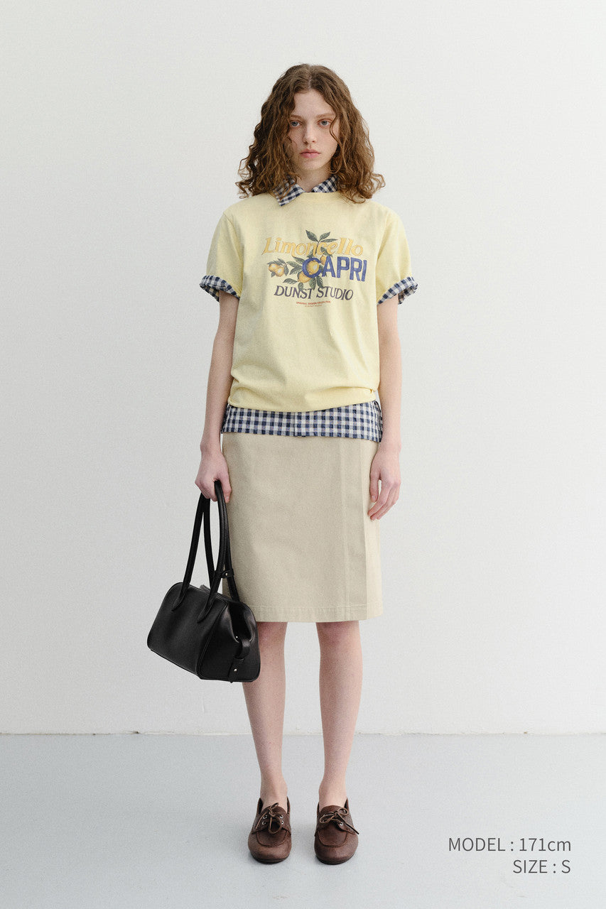 Dunst Unisex Limoncello T-Shirt Lemon