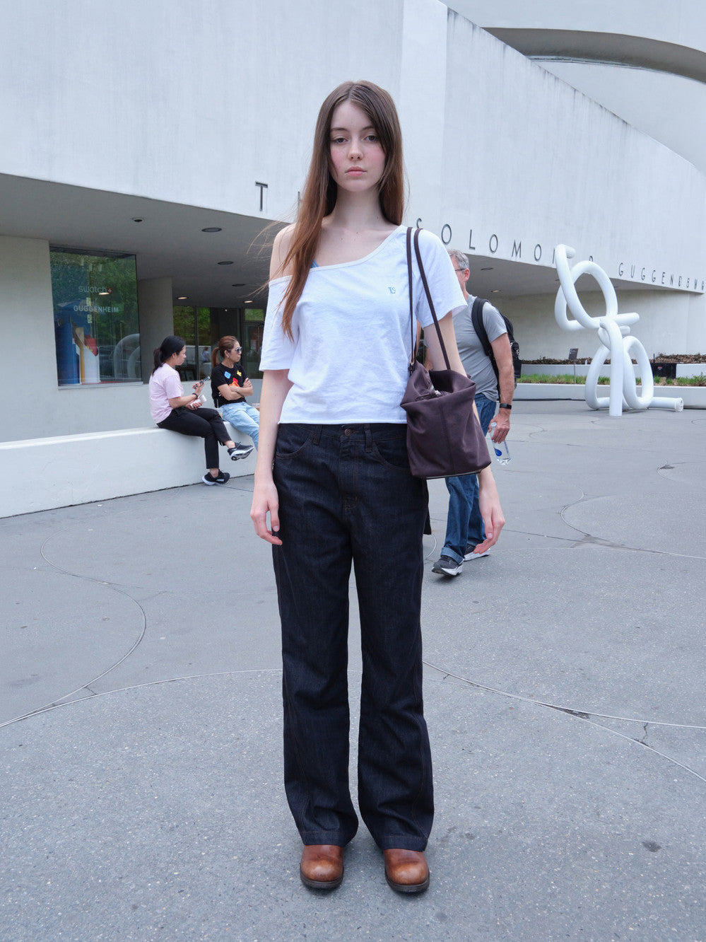 Low Classic Nonfade Pocket Wide Jeans Indigo