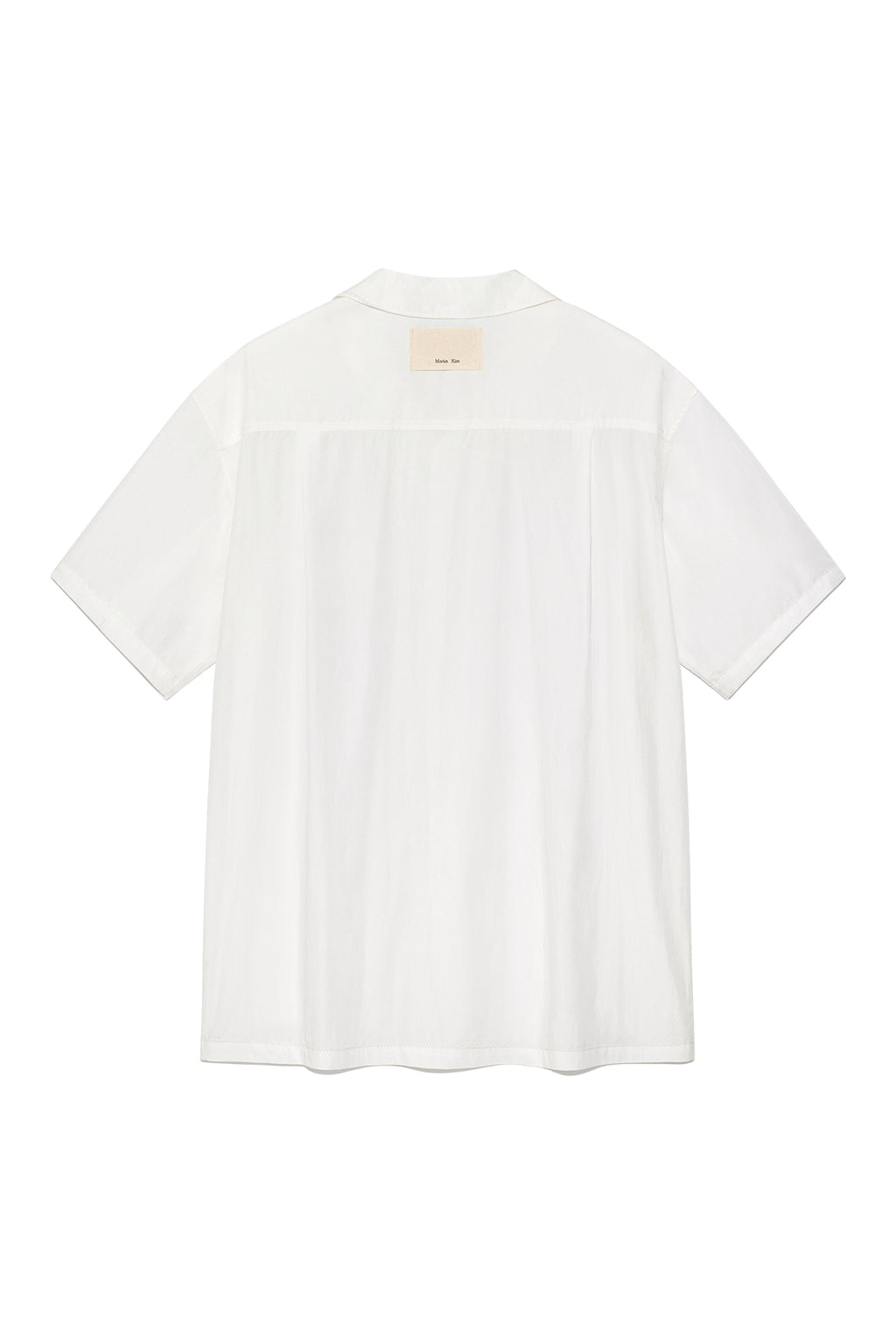 [matinkim] ZIGZAG STITCH POINT SHIRT FOR MEN IN WHITE