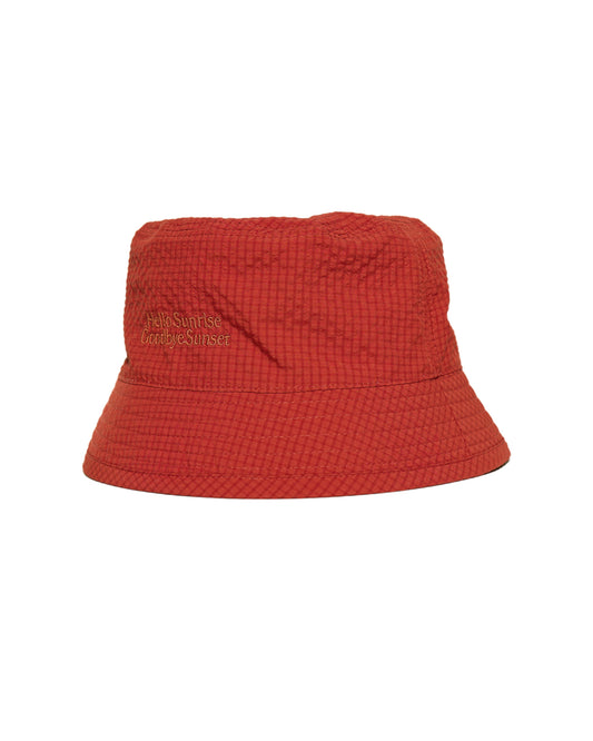 HS Classic Typo Bucket Hat_Red