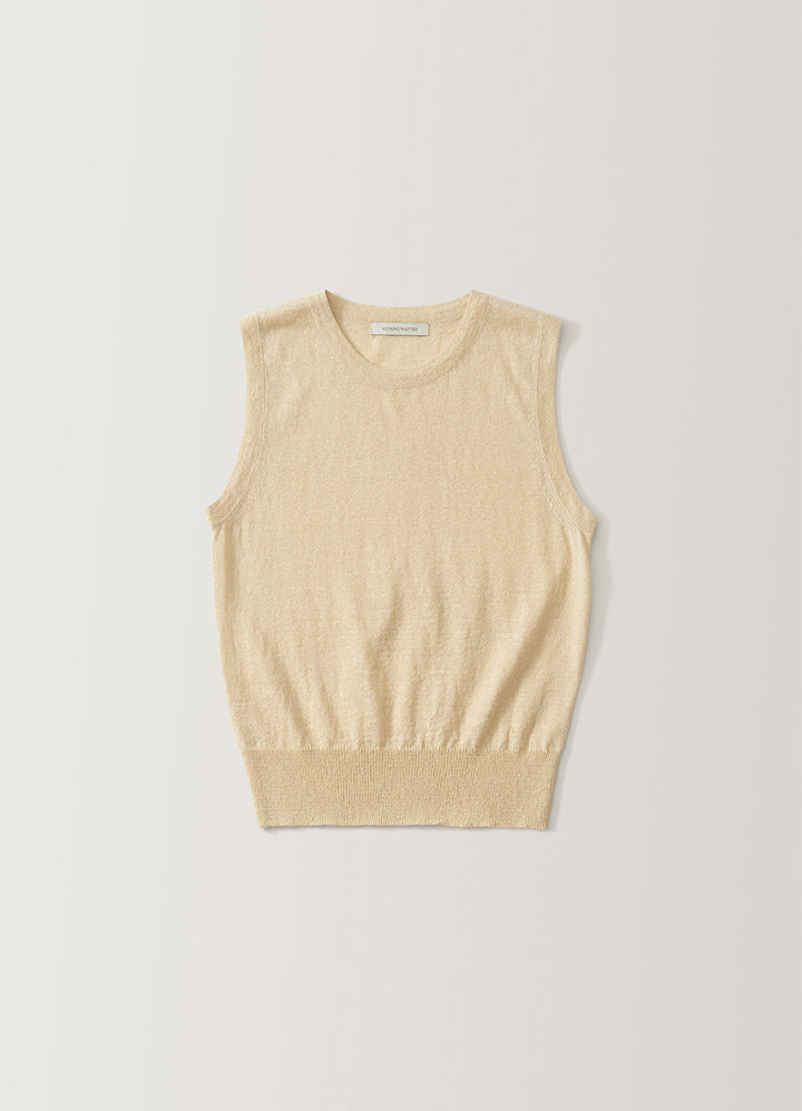 Nothing Written Rola linen sleeveless (Yellow)